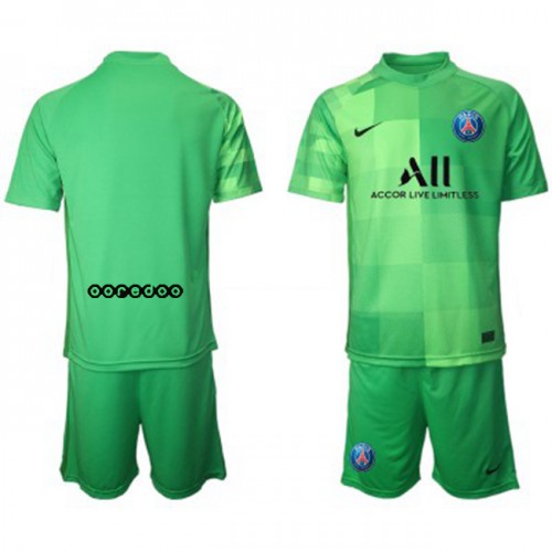 Paris Saint-Germain PSG Fodboldtrøjer Målmand Børn 3. sæt 2021/22 Kort ærmer Paris Saint-Germain PSG Fodboldtrøjer Målmand Børn 3. sæt 2021/22 Kort ærmer